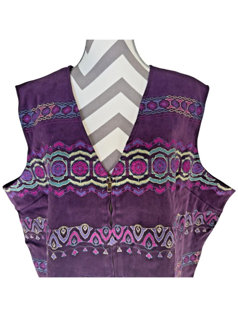 Coldwater Creek Purple Vest - Women's Size 3X - $79 Retail - NEW